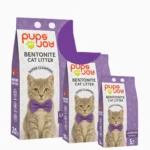 Topaklanan Süper Beyaz Bentonit Kedi Kumu (Lavanta Kokulu)