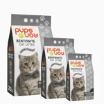 Topaklanan Süper Beyaz Bentonit Kedi Kumu (Aktif Karbon Kokulu)