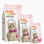 Topaklanan Süper Beyaz Bentonit Kedi Kumu (Bebek Pudrası Kokulu)