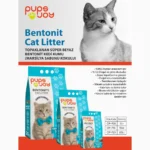 Topaklanan Süper Beyaz Bentonit Kedi Kumu (Marsilya Sabunu Kokulu) - Görsel 2