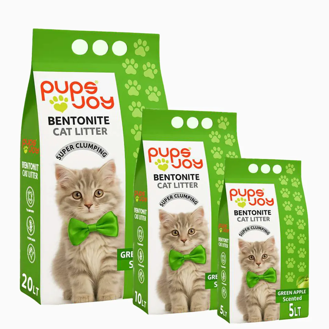 topaklanan-super-beyaz-bentonit-kedi-kumu-yesil-elma-kokulu Topaklanan Süper Beyaz Bentonit Kedi Kumu (Yeşil Elma Kokulu) - Görsel 1